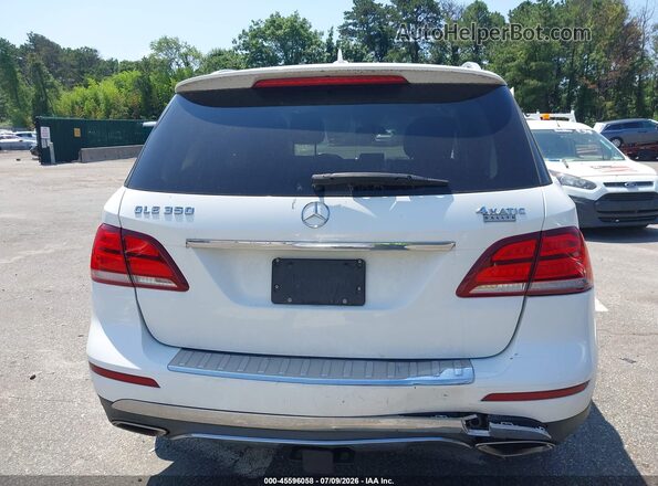 4JGDA5HBXGA759577 2016 MERCEDES-BENZ GLE 350 White 
