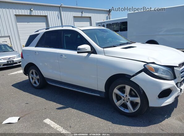 4JGDA5HBXGA759577 2016 MERCEDES-BENZ GLE 350 White უკანა სალონის ხედი