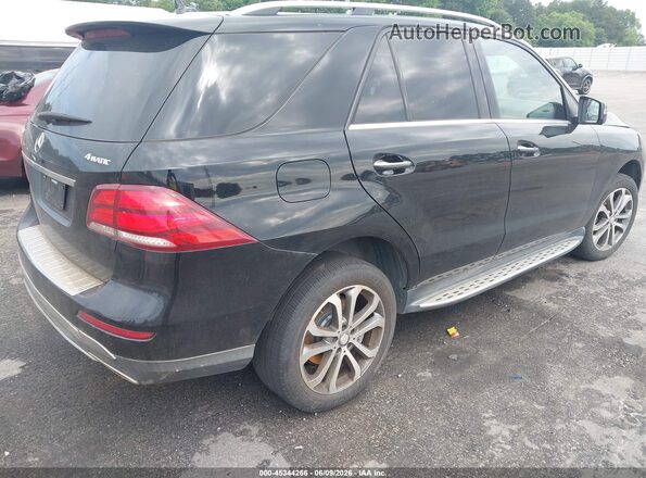 4JGDA5HBXGA776959 2016 MERCEDES-BENZ GLE 350 Black Հետևի աջ