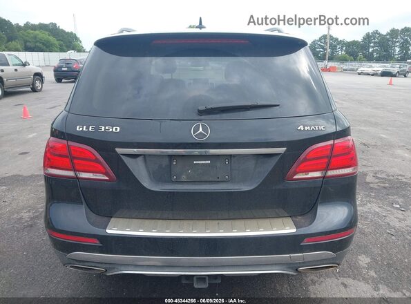 4JGDA5HBXGA776959 2016 MERCEDES-BENZ GLE 350 Black 