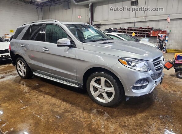 4JGDA5HBXGA782826 2016 MERCEDES-BENZ GLE Silver Передня права чверть