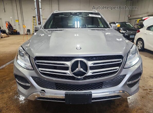 4JGDA5HBXGA782826 2016 MERCEDES-BENZ GLE Silver Вид спереду