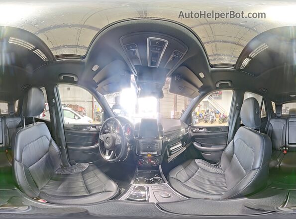 4JGDA5HBXGA782826 2016 MERCEDES-BENZ GLE Silver Панорамний вид салону 360°