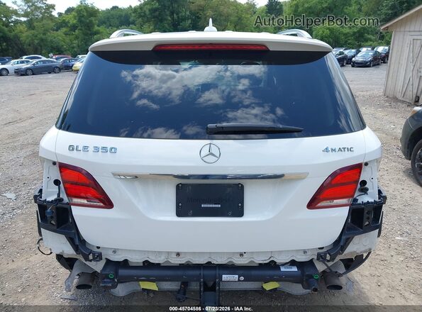 4JGDA5HBXGA787220 2016 MERCEDES-BENZ GLE 350 White 
