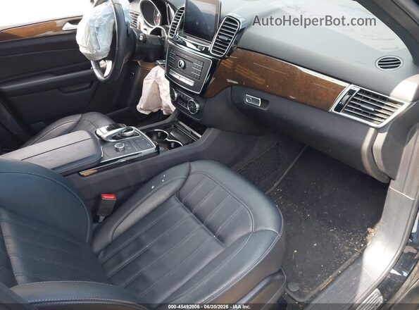 4JGDA5HBXHA832948 2017 MERCEDES-BENZ GLE 350 Black წინა სალონის ხედი