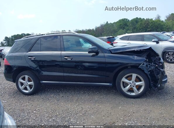 4JGDA5HBXHA832948 2017 MERCEDES-BENZ GLE 350 Black უკანა სალონის ხედი
