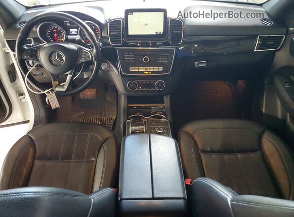 4JGDA5HBXHA852276 2017 MERCEDES-BENZ GLE White Առջևի վահանակի տեսք