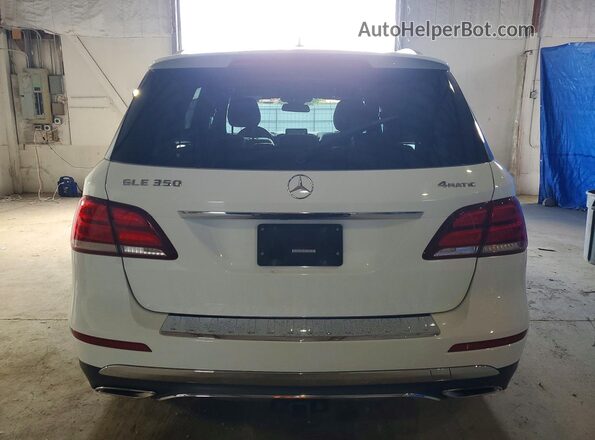 4JGDA5HBXHA852276 2017 MERCEDES-BENZ GLE White Հետևի տեսք