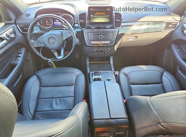 4JGDA5HBXHA932404 2017 MERCEDES-BENZ GLE White Առջևի վահանակի տեսք