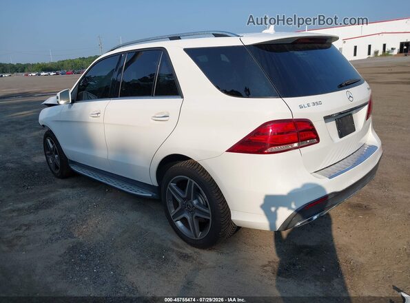 4JGDA5HBXHA944715 2017 MERCEDES-BENZ GLE 350 White Задня ліва чверть