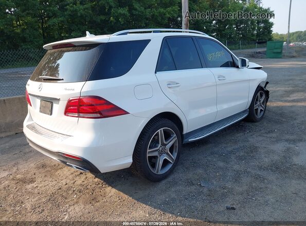 4JGDA5HBXHA944715 2017 MERCEDES-BENZ GLE 350 White Задня права чверть