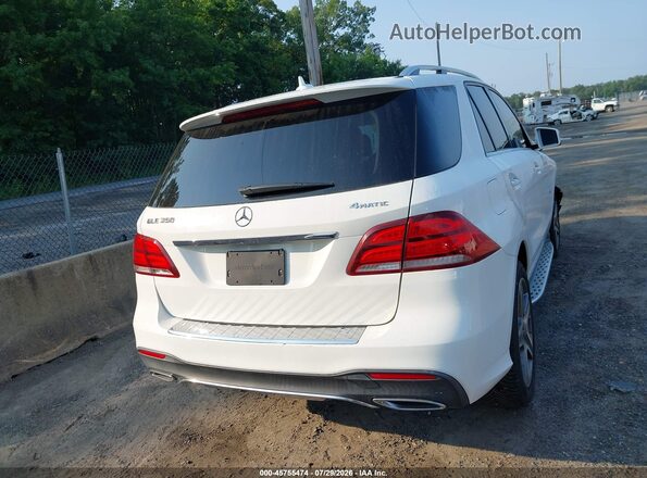 4JGDA5HBXHA944715 2017 MERCEDES-BENZ GLE 350 White 