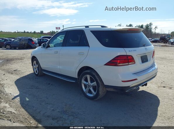 4JGDA5HBXJB087148 2018 MERCEDES-BENZ GLE 350 White Հետևի ձախ