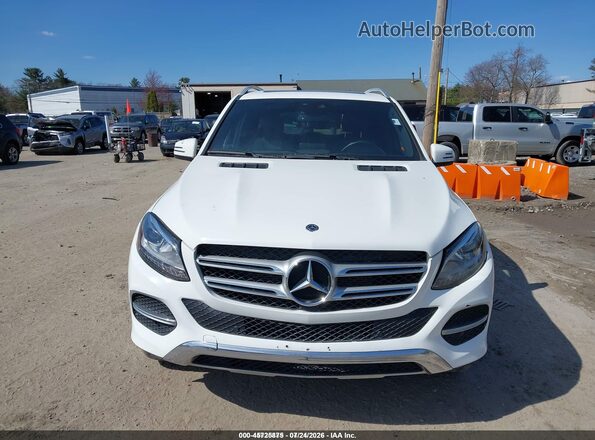 4JGDA5HBXJB087148 2018 MERCEDES-BENZ GLE 350 White Սարքավորումների վահանակի տեսք