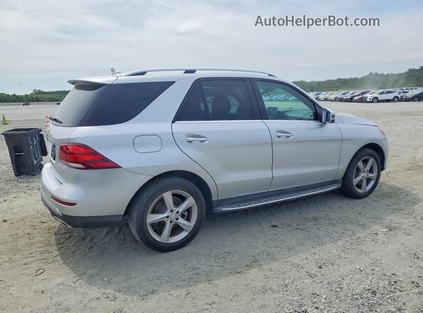 4JGDA5JB0GA689050 2016 MERCEDES-BENZ GLE Silver Tył prawy