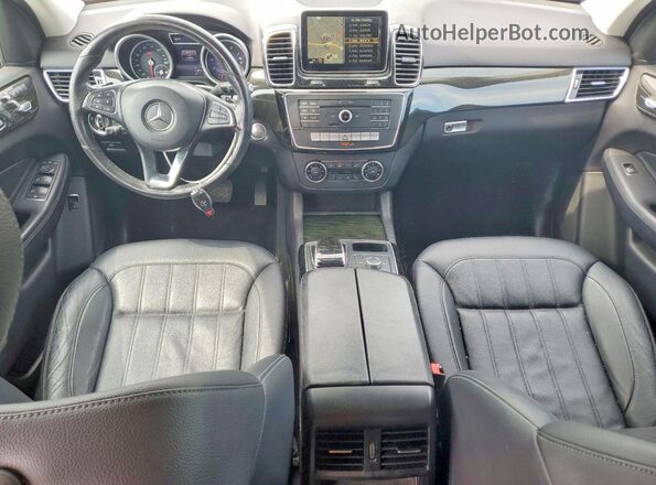4JGDA5JB0GA689050 2016 MERCEDES-BENZ GLE Silver Widok deski rozdzielczej