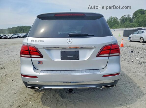 4JGDA5JB0GA689050 2016 MERCEDES-BENZ GLE Silver Widok z tyłu