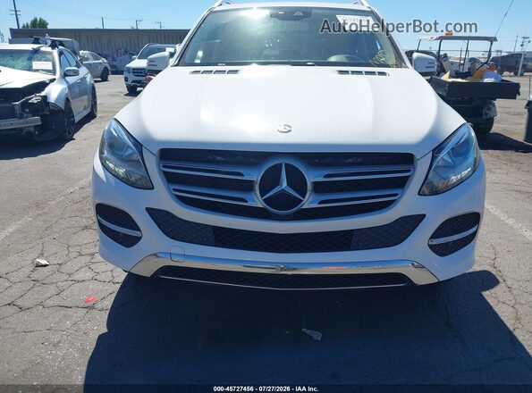 4JGDA5JB0HA837697 2017 MERCEDES-BENZ GLE 350 White Vista del cuadro de instrumentos