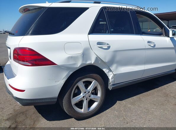 4JGDA5JB0HA837697 2017 MERCEDES-BENZ GLE 350 White Vista frontal