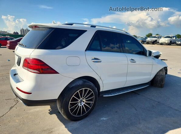 4JGDA5JB0JB025655 2018 MERCEDES-BENZ GLE Белый Задняя правая четверть