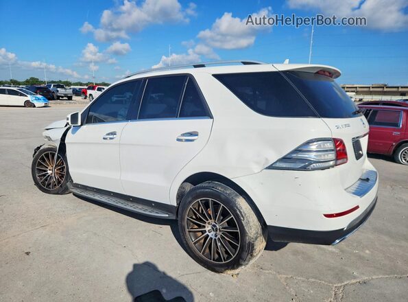 4JGDA5JB0JB025655 2018 MERCEDES-BENZ GLE Белый Задняя левая четверть