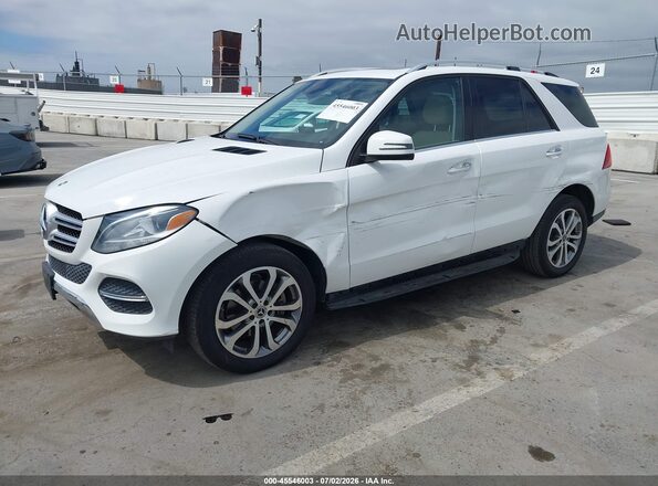 4JGDA5JB0JB039247 2018 MERCEDES-BENZ GLE 350 White Przód lewy
