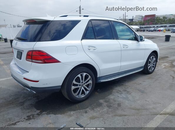 4JGDA5JB0JB039247 2018 MERCEDES-BENZ GLE 350 White Tył prawy