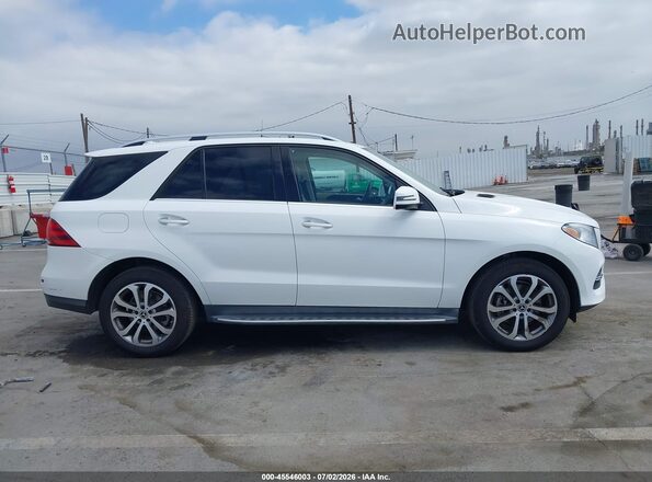 4JGDA5JB0JB039247 2018 MERCEDES-BENZ GLE 350 White Widok wnętrza z tyłu
