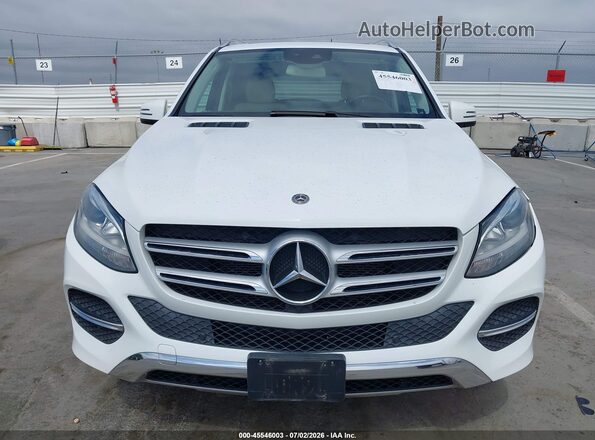 4JGDA5JB0JB039247 2018 MERCEDES-BENZ GLE 350 White Widok zestawu wskaźników