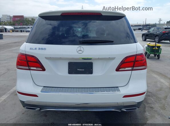 4JGDA5JB0JB039247 2018 MERCEDES-BENZ GLE 350 White 