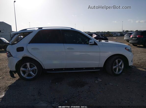 4JGDA5JB0JB106686 2018 MERCEDES-BENZ GLE 350 White Панорамний вид салону 360°