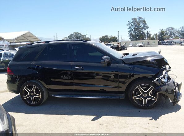 4JGDA5JB0JB176981 2018 MERCEDES-BENZ GLE 350 Black ხელსაწყოთა პანელის ხედი