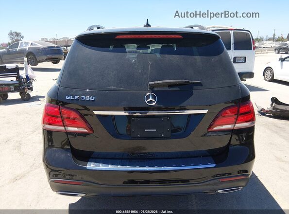 4JGDA5JB0JB176981 2018 MERCEDES-BENZ GLE 350 Black 