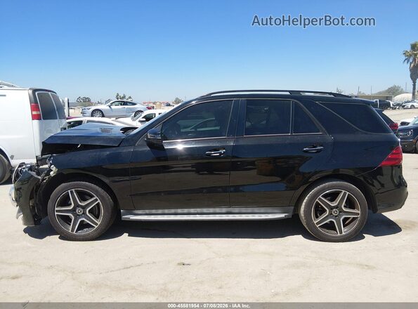 4JGDA5JB0JB176981 2018 MERCEDES-BENZ GLE 350 Black უკანა სალონის ხედი