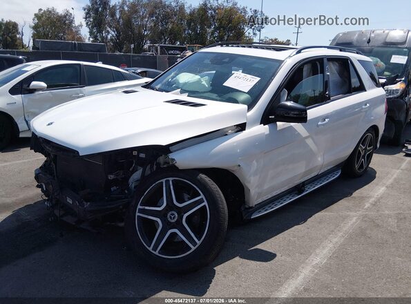 4JGDA5JB0JB199337 2018 MERCEDES-BENZ GLE 350 White Przód lewy