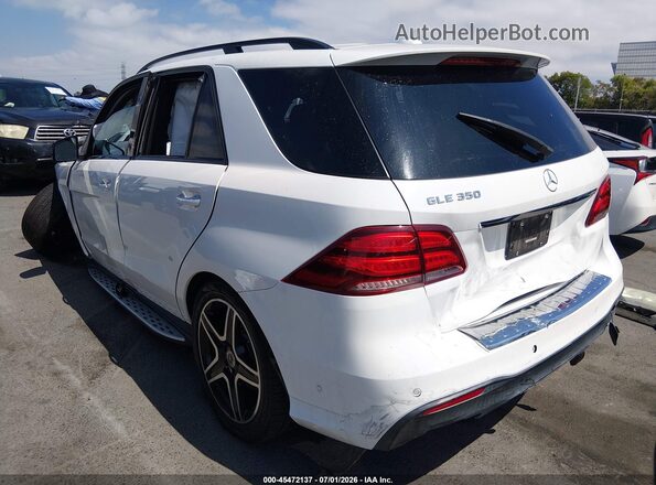 4JGDA5JB0JB199337 2018 MERCEDES-BENZ GLE 350 White Tył lewy