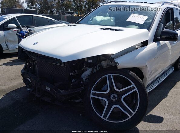 4JGDA5JB0JB199337 2018 MERCEDES-BENZ GLE 350 White Widok z przodu