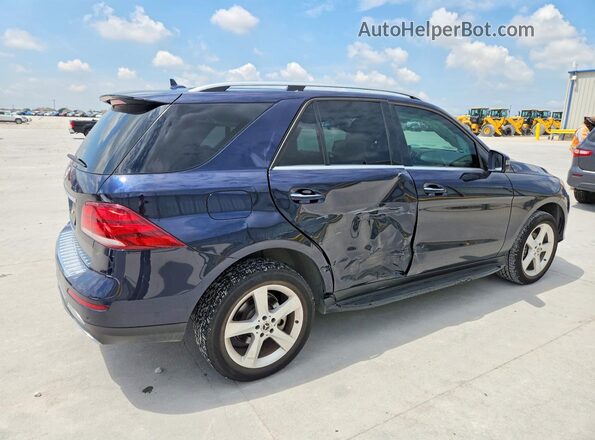 4JGDA5JB0JB201295 2018 MERCEDES-BENZ GLE350 Blue უკანა მარჯვენა