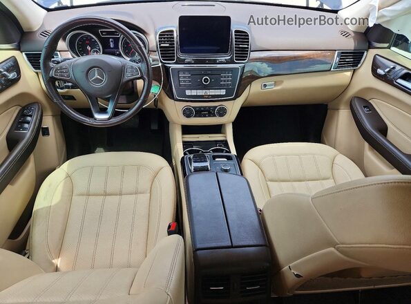 4JGDA5JB0JB201295 2018 MERCEDES-BENZ GLE350 Blue წინა პანელის ხედი