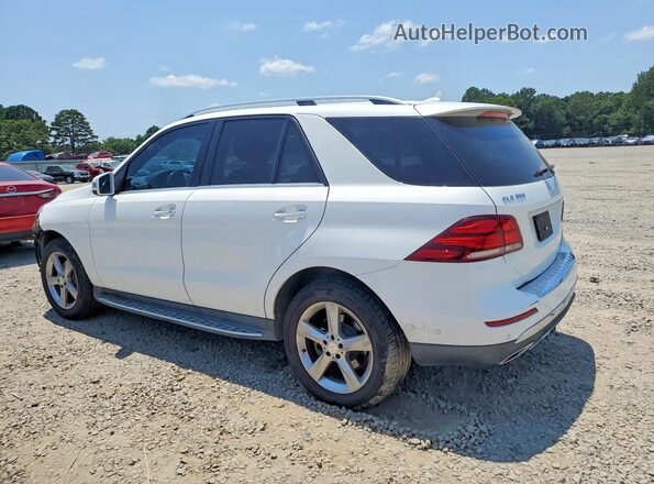 4JGDA5JB1HA839006 2017 MERCEDES-BENZ GLE Белый Задняя левая четверть