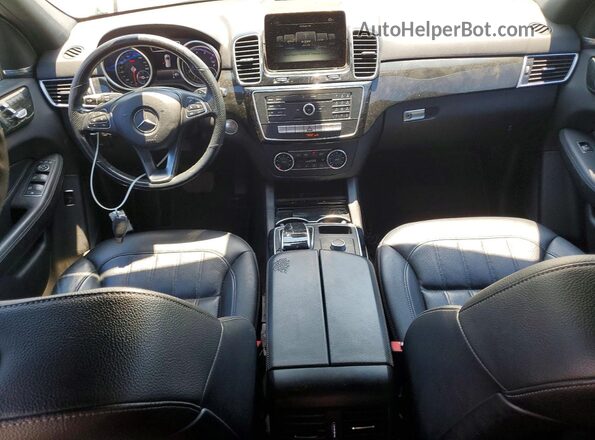 4JGDA5JB1HA839006 2017 MERCEDES-BENZ GLE Белый Вид панели приборов