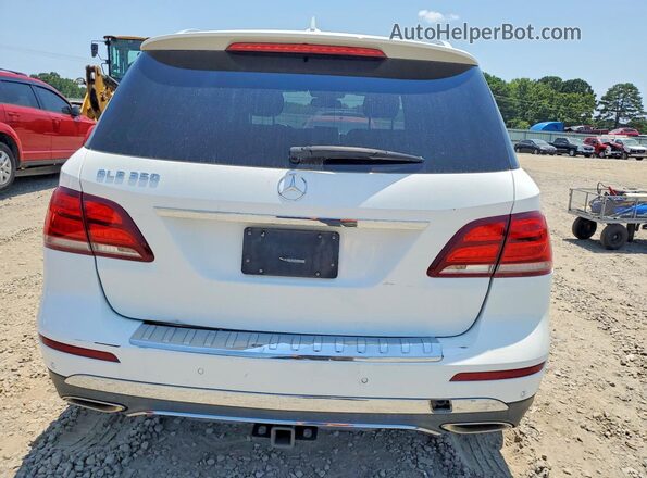 4JGDA5JB1HA839006 2017 MERCEDES-BENZ GLE Белый Вид сзади