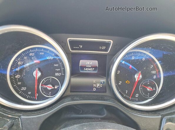 4JGDA5JB1HA839006 2017 MERCEDES-BENZ GLE Белый Вид щитка приборов