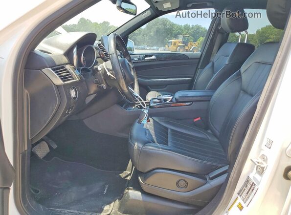 4JGDA5JB1HA839006 2017 MERCEDES-BENZ GLE Белый Вид салона спереди