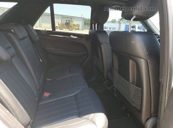 4JGDA5JB1HA839006 2017 MERCEDES-BENZ GLE Белый Вид задней части салона