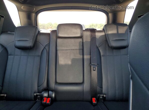4JGDA5JB1HA839006 2017 MERCEDES-BENZ GLE Белый Вид задних сидений