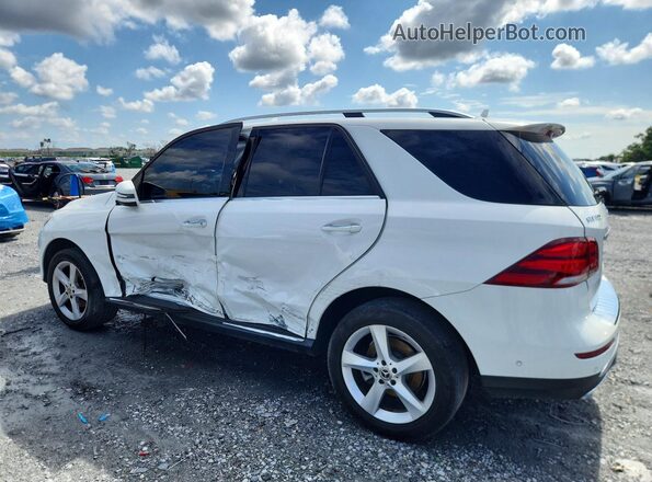 4JGDA5JB1JB149871 2018 MERCEDES-BENZ GLE Белый Задняя левая четверть