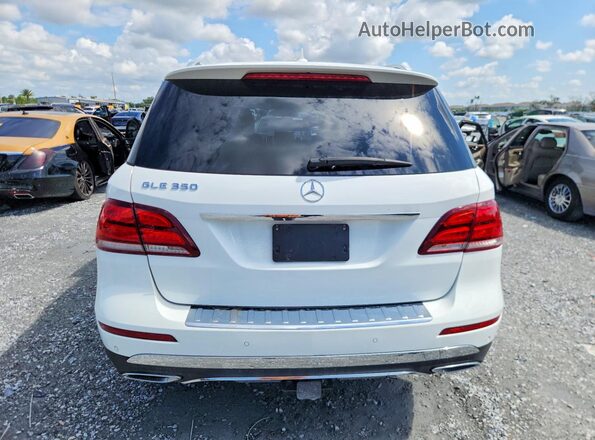 4JGDA5JB1JB149871 2018 MERCEDES-BENZ GLE Белый Вид сзади
