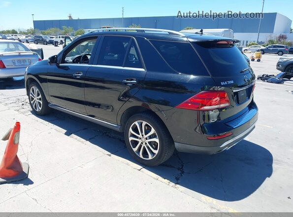 4JGDA5JB2GA634552 2016 MERCEDES-BENZ GLE 350 Black Tył lewy