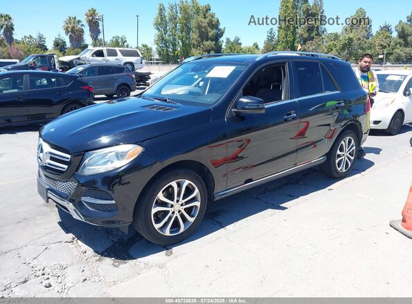 4JGDA5JB2GA634552 2016 MERCEDES-BENZ GLE 350 Black Przód lewy